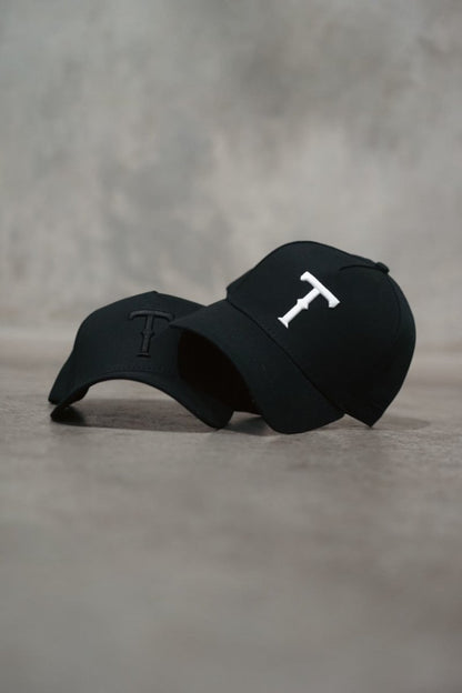 TMJ Apparel - 9PHIFTY &quot;T&quot; A - Frame Snapback Hat - White - 