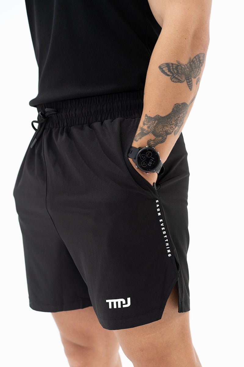 TMJ Apparel - Earn Everything Training Short - Black - Small