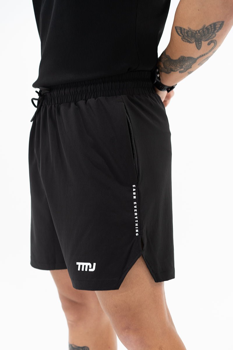 TMJ Apparel - Earn Everything Training Short - Black - Small