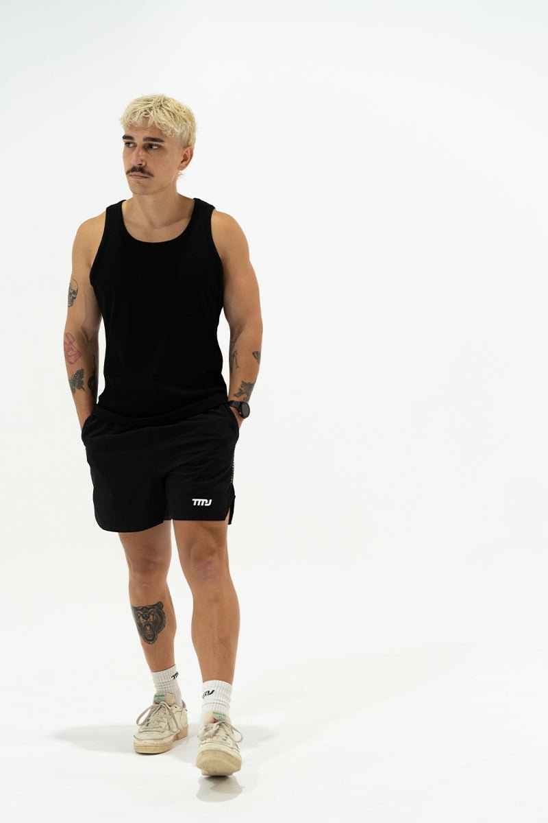 TMJ Apparel - Earn Everything Training Short - Black - Small