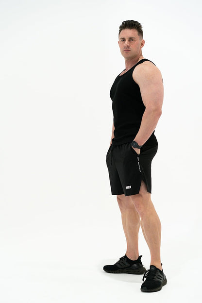 TMJ Apparel - Earn Everything Training Short - Black - Small