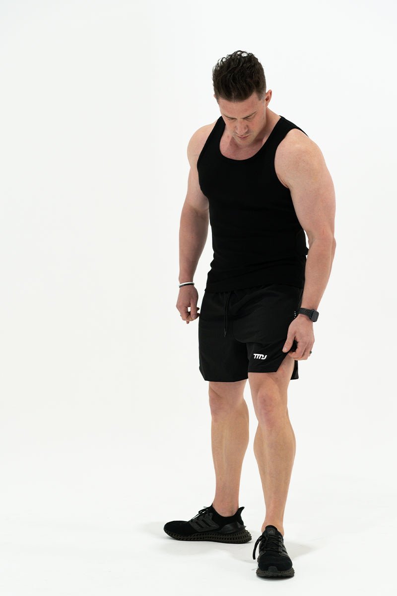 TMJ Apparel - Earn Everything Training Short - Black - Small