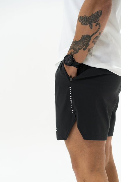 TMJ Apparel - Earn Everything Training Short - Charcoal - Small