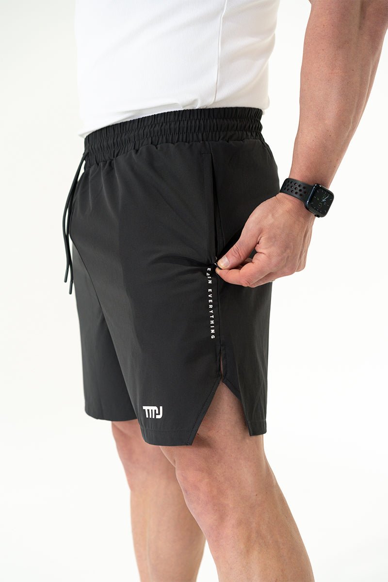 TMJ Apparel - Earn Everything Training Short - Charcoal - Small