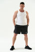 TMJ Apparel - Earn Everything Training Short - Charcoal - Small