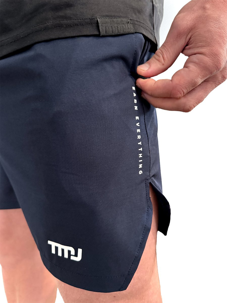 TMJ Apparel - Earn Everything Training Short - Navy - Small