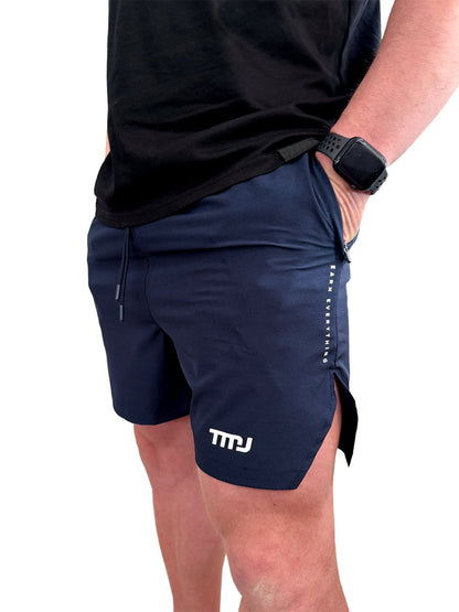 TMJ Apparel - Earn Everything Training Short - Navy - Small