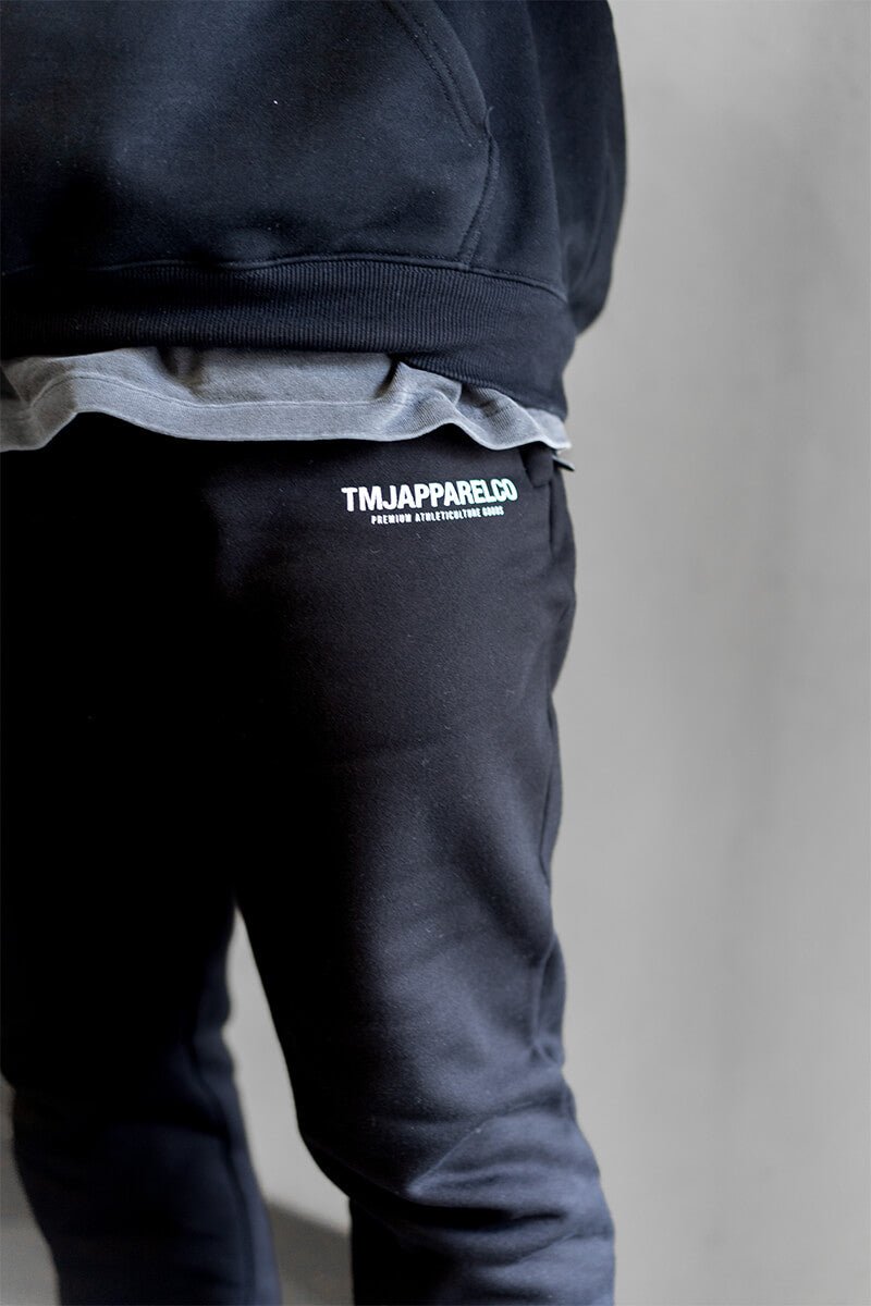 TMJ Apparel - Athleticulture Track Pants - XS - Black