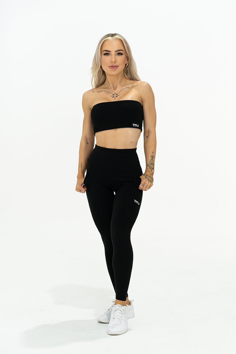 TMJ Apparel - Camilla Bandeau - Black - XS