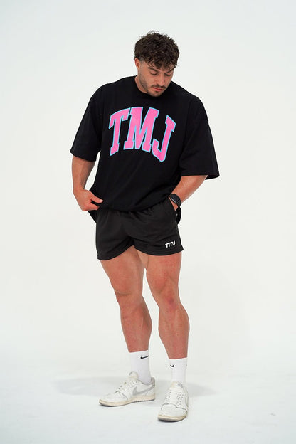 TMJ Apparel - Footy Shorts - Black - Small