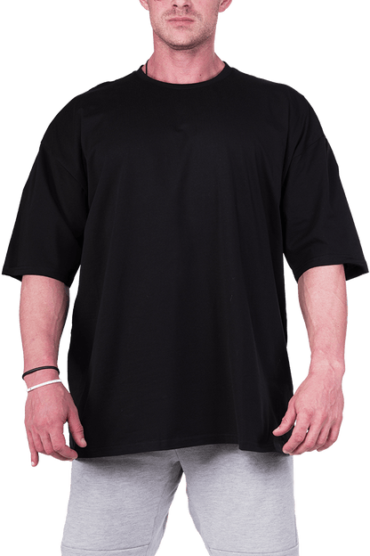 TMJ Apparel - TMJ Your Way Oversized Warm - Up Tee (Blank) - Black - S/M