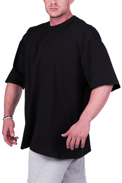 TMJ Apparel - TMJ Your Way Oversized Warm - Up Tee (Blank) - Black - S/M