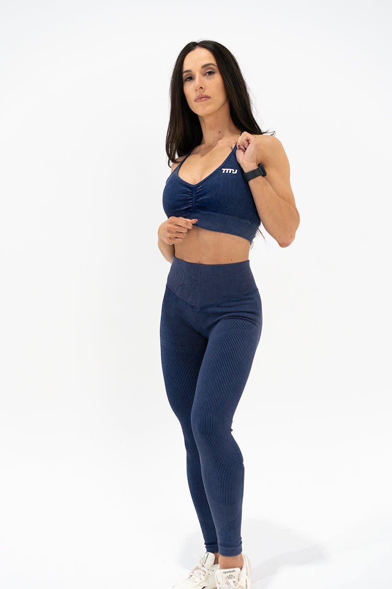 TMJ Apparel - Faded Tina Bra - Faded Navy - Small