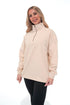 TMJ Apparel - Origin Quarter Zip Jumper - Cream - XS